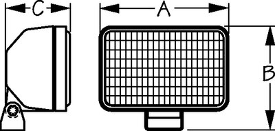 HALOGEN FLOODLIGHT (SEA DOG LINE)